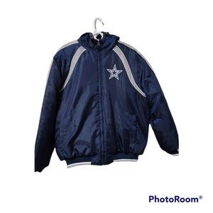 Dallas Cowboys NFL Full Zip Jacket Mens XL Embroidered Star Authentic
